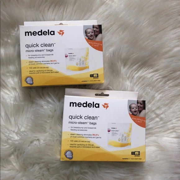 target medela steam bags